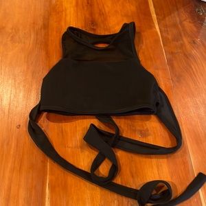 Five Dancewear crop wrap top PA